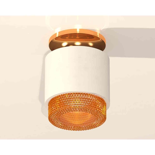 Комплект накладного светильника Ambrella light Techno Spot XS7510122 SWH/CF белый песок/кофе (N7929, C7510, N7195)