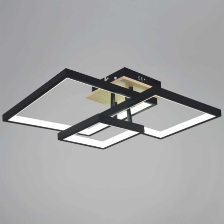 Потолочный светильник Reluce 98560-0.3-03 BK+WOOD