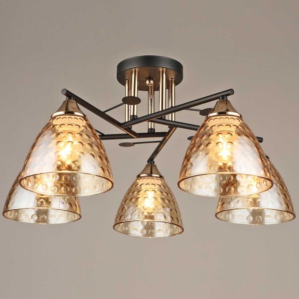 Потолочный светильник Reluce 03674-0.3-05 BK+FG