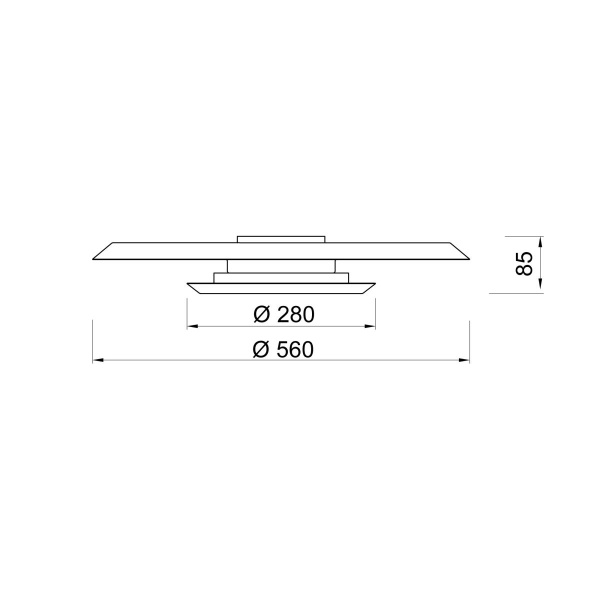 Потолочный светильник Mantra Tina 9002