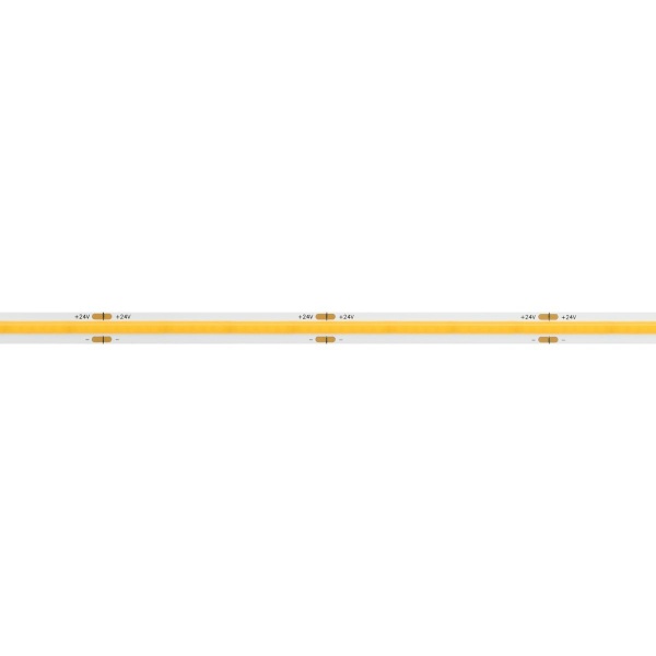 Светодиодная лента Arlight 11,5W/m 378LED/m CSP теплый белый 5М COB-X378-8mm 24V Warm3500 044579