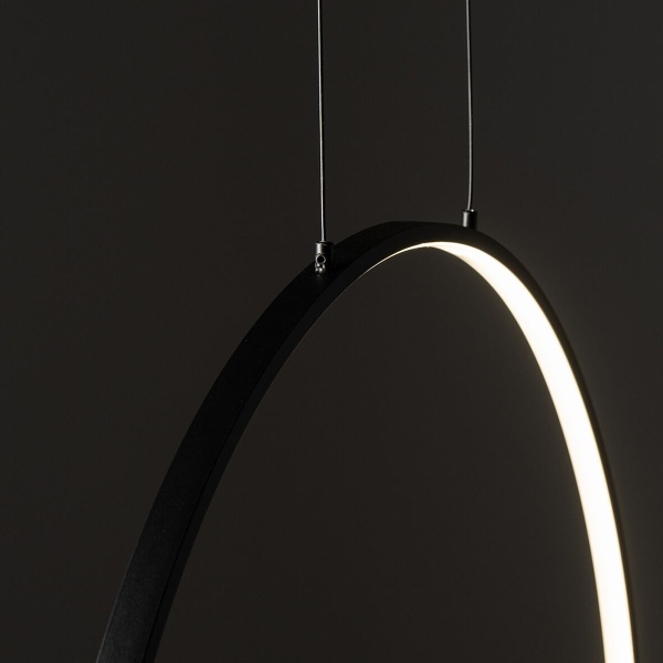 Подвесная люстра Nowodvorski Circolo Led S Black 10860