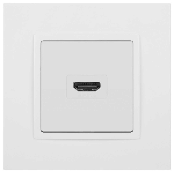 Розетка ЭРА Elegance 14-3114-01М HDMI белый матовый Б0065776