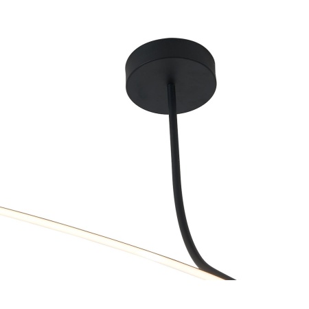 Подвесной светодиодный светильник Italline IT013-6025 black 3000K