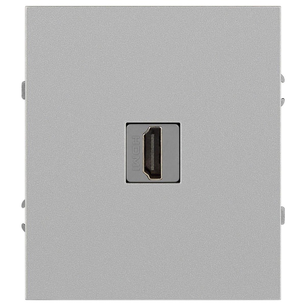 Розетка ЭРА Arktik 16-3114-03 HDMI алюминий Б0070506