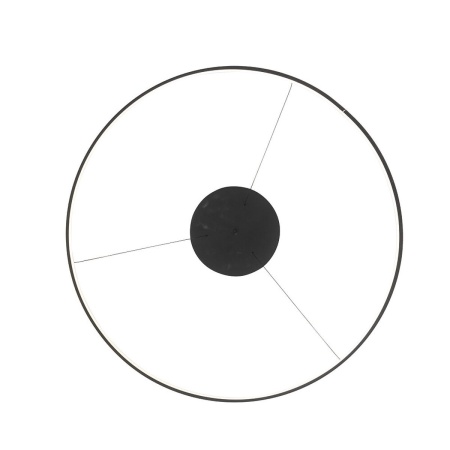 Подвесная люстра Nowodvorski Circolo Led M Black 10812