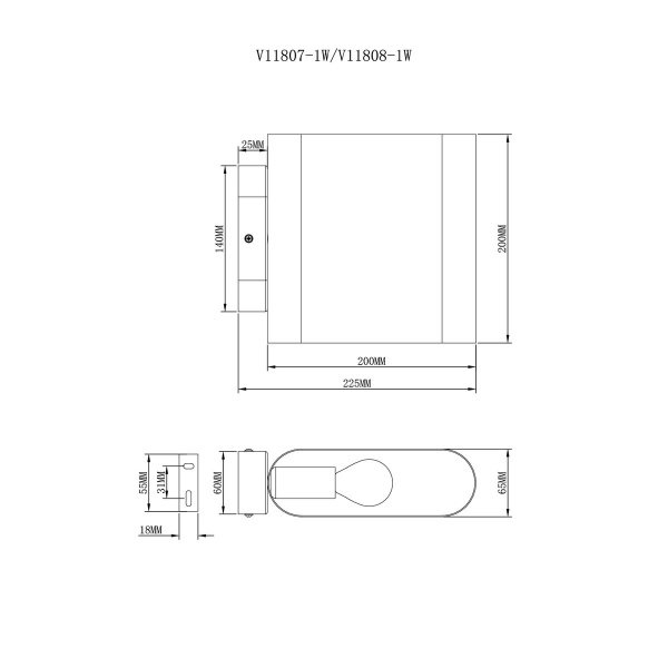 Бра Moderli Metalicana V11808-1W