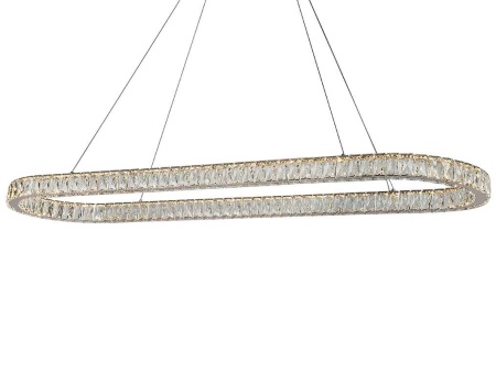 Люстра NEWPORT 8580/140 C oval chrome