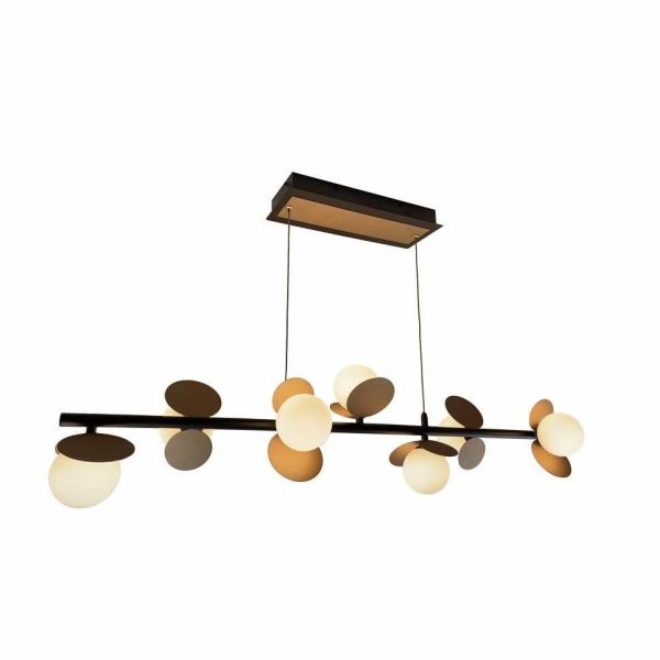 Подвесной светильник iLedex Savage C4644-7 MBK+SGD