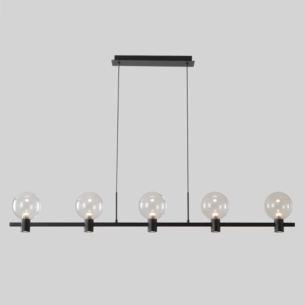 Светильник подвесной Crystal Lux DUET SP35W LED BLACK