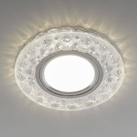 Встраиваемый светильник Elektrostandard 2222 MR16 CL прозрачный a043145