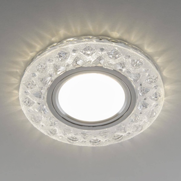 Встраиваемый светильник Elektrostandard 2222 MR16 CL прозрачный a043145