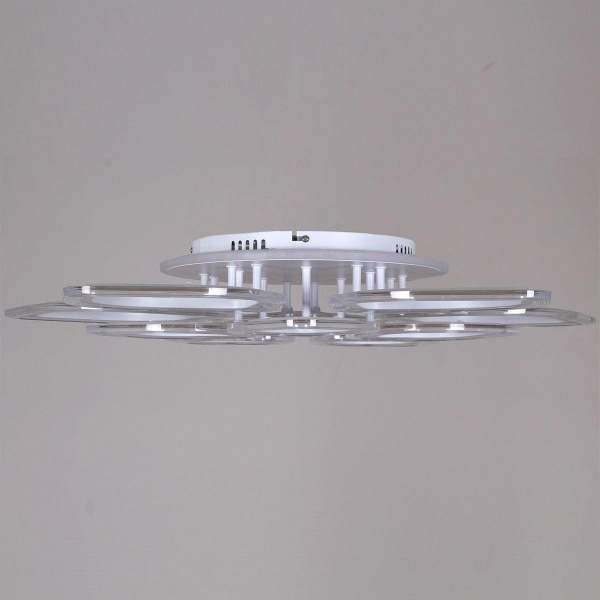 Потолочная светодиодная люстра Reluce 09827-3.3-5+5A WH (RGB)