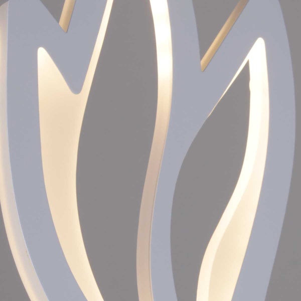 Светильник настенный Reluce 09838-0.3-4+4B WH (RGB)