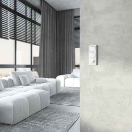 Выключатель Werkel Hammer двухклавишный белый W1220001 4690389162268