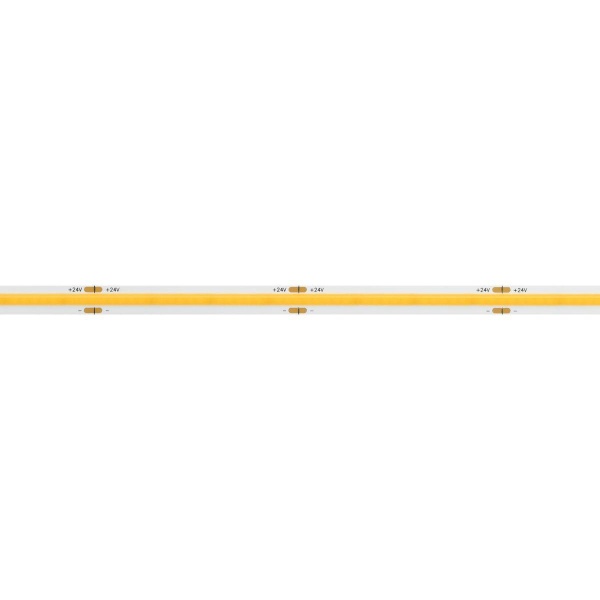 Светодиодная лента Arlight 11,5W/m 378LED/m CSP теплый белый 5М COB-X378-8mm 24V Warm3500 044579