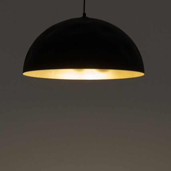 Подвесной светильник Nowodvorski Hemisphere Hit L Black/Satine Gold 10703