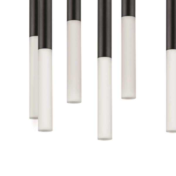 L8T747147 Люстра TUBO LED 40W 2240LM 360G ЧЕРНЫЙ 4000K