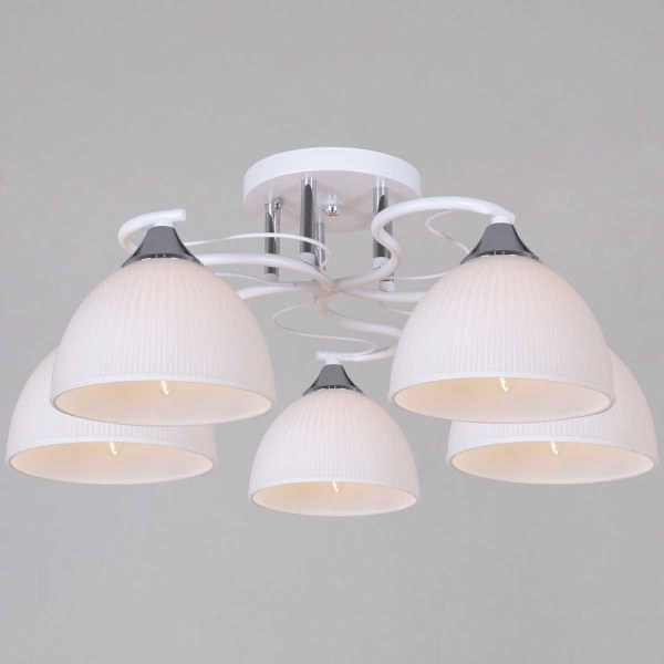 Потолочная люстра Reluce 85460-0.3-05 WH+CR
