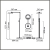 Торшер Lumion Ledio 8332/15FL
