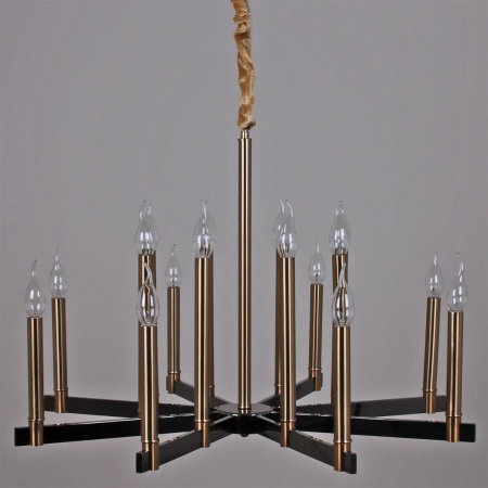 Подвесная люстра Illumico IL2265-16POR-79 BK GD