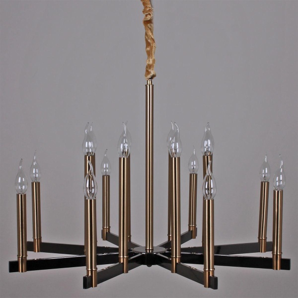 Подвесная люстра Illumico IL2265-16POR-79 BK GD