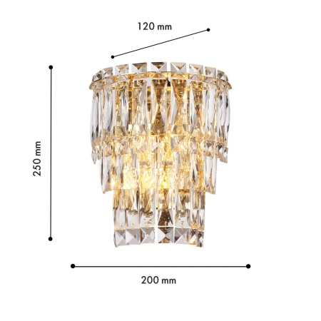 Настенный светильник Favourite Adamas 4781-2W