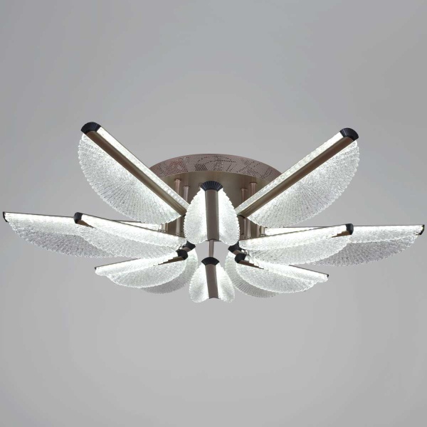 Потолочный светильник Reluce 00490-0.3-6+6 champagne silver