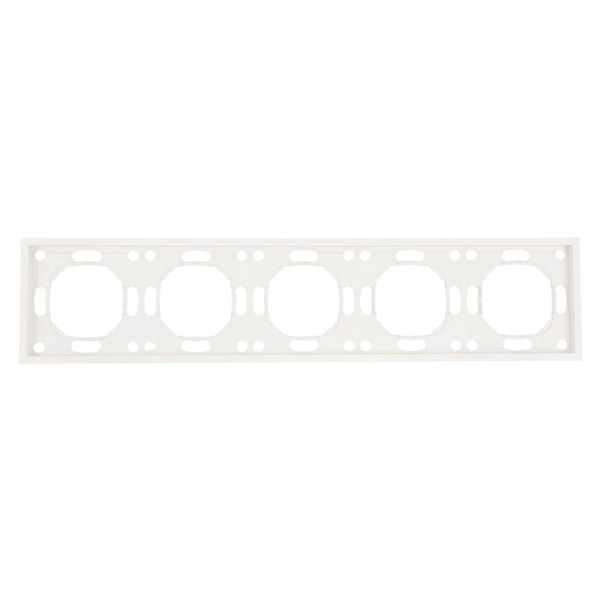Рамка 5-постовая Stekker Эмили белый фарфор PFR00-5005-01 49888
