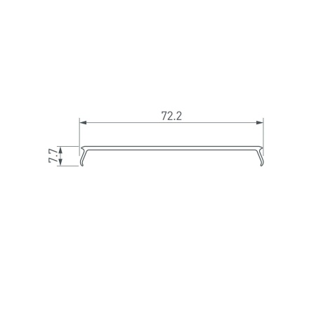 Рассеиватель Arlight W70-S-2000 Opal 041754