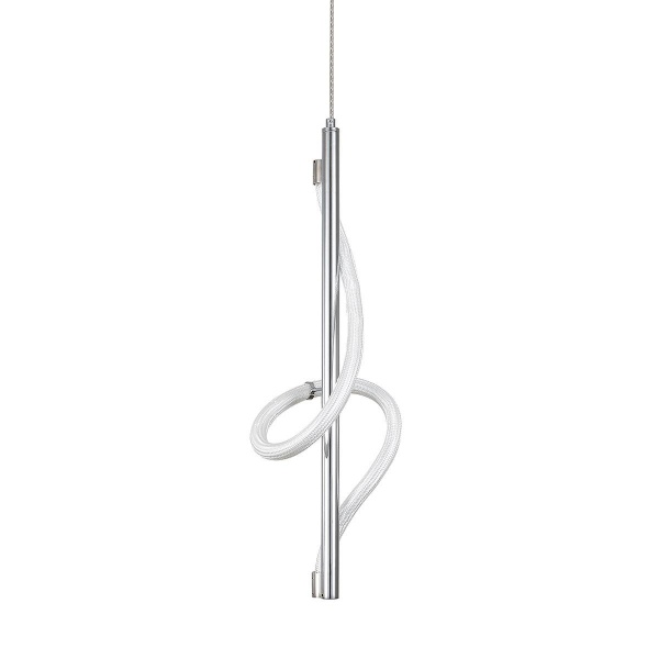 Подвесной светодиодный светильник Indigo Intreccio 14025/1P Chrome V000145L