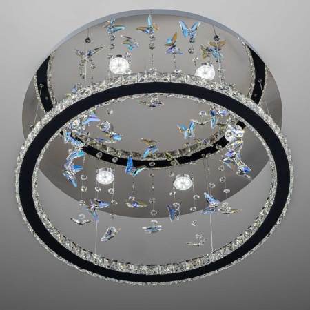 Люстра хрустальная с пультом Citilux ETERA CL322050