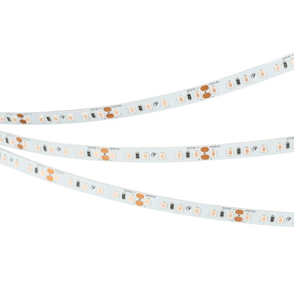 Светодиодная лента Arlight 6W/m 120Led/m 2835SMD фиолетовый 5M RT-A120-8mm 24V Violet 043384