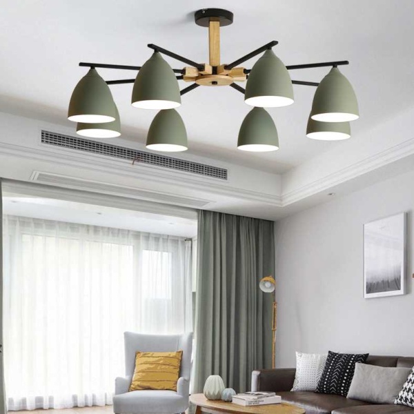 Потолочная люстра Imperium Loft Noa 3 Olive 183462-26