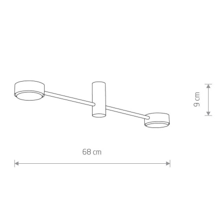 Потолочная люстра Nowodvorski Orbit 7938