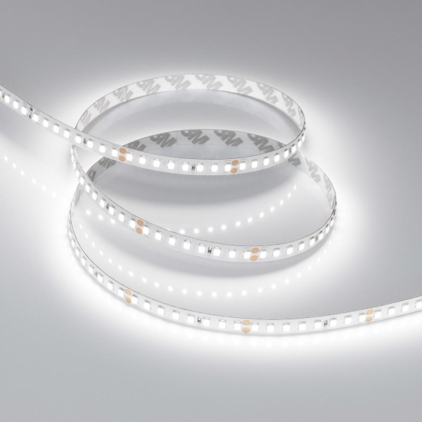 Светодиодная лента Arlight 12W/m 160LED/m 2835SMD холодный белый 5M UL-A160-8mm 24V White6000 040009
