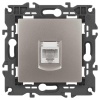 Розетка ЭРА Elegance 14-3107-16 RJ45, титан Б0065764