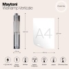 Настенный светильник Maytoni Verticale MOD308WL-L9CG3K