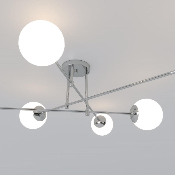 Потолочная люстра Eurosvet Netz 30181/6 хром