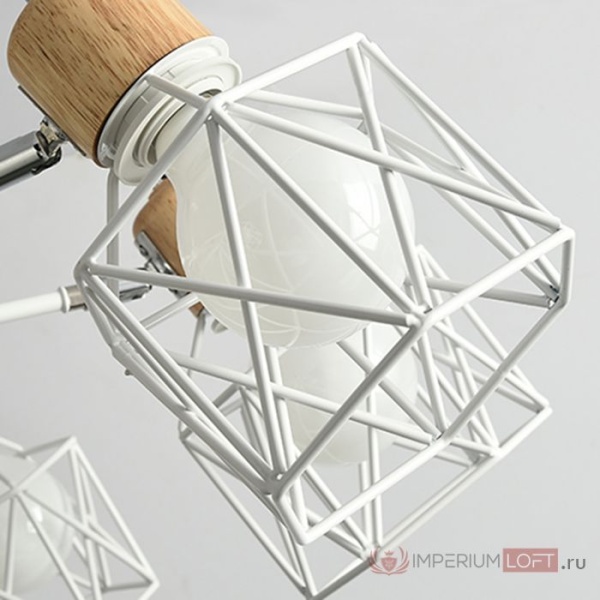 Потолочная люстра Imperium Loft Corf B3 Black 8 Lamps 189477-26