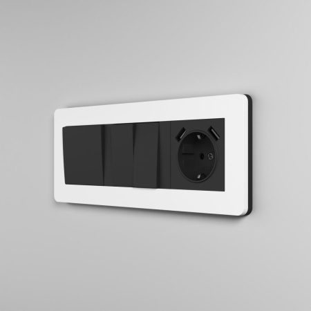 Кнопка звонка Werkel черный матовый W1114508 4690389156694