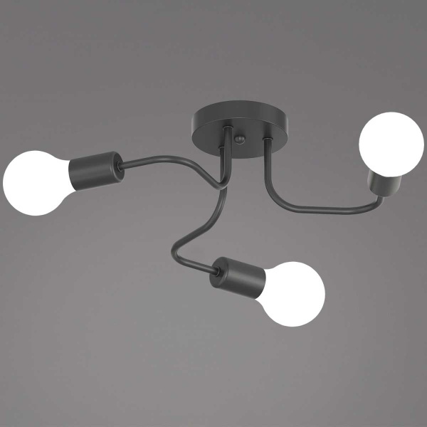 Светильник потолочный Reluce 01728-0.3-03 BK