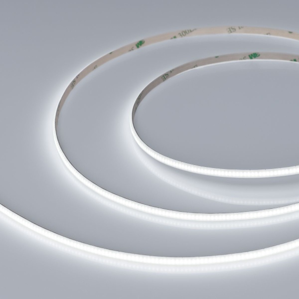 Светодиодная лента Arlight 6,5W/m 504Led/m CSP холодный белый 5M COB-X504-5mm 12V White6000 041788