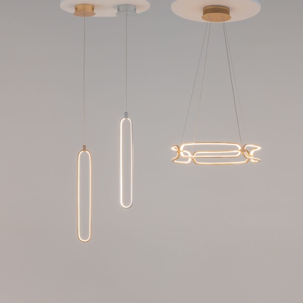 Подвесной светодиодный светильник Maytoni Chain MOD017PL-L13G