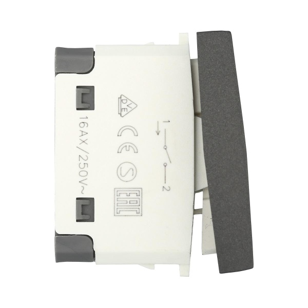 Выключатель LK Studio 1-кл.(схема 1) 16 A, 250 B (черный бархат) LK45 850708-1