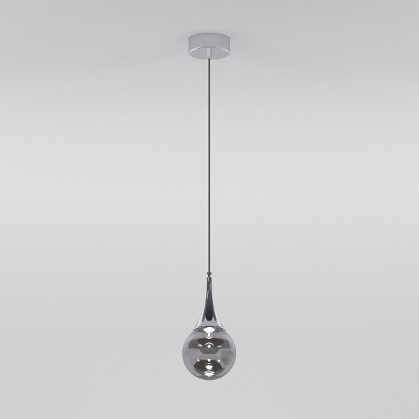 Подвесной светодиодный светильник Eurosvet Adour 50256/1 LED дымчатый