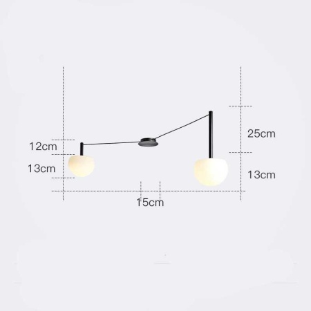 Потолочная люстра Imperium Loft Rangel 213690-26