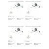 Бра Vitaluce V4258-0/1A