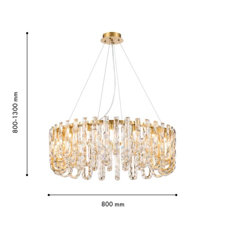 Подвесная люстра Favourite Infinity 4721-20P