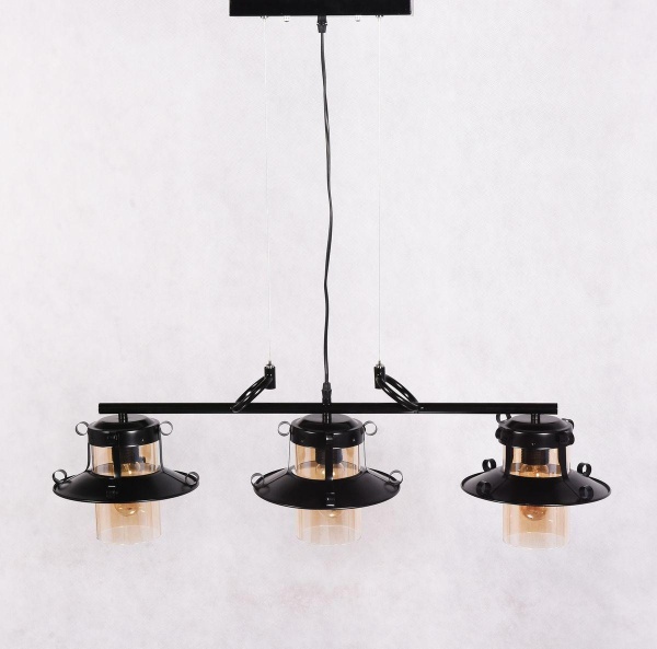 Подвесной светильник Lumina Deco Capri LDP 11328-3 PR BK